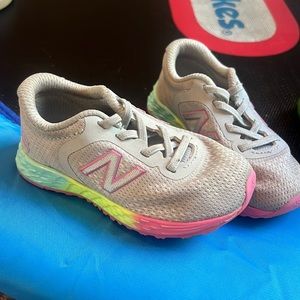 New Balance Arishi V2 Toddler Girls Sneakers Running Shoes Rainbow Size US 7